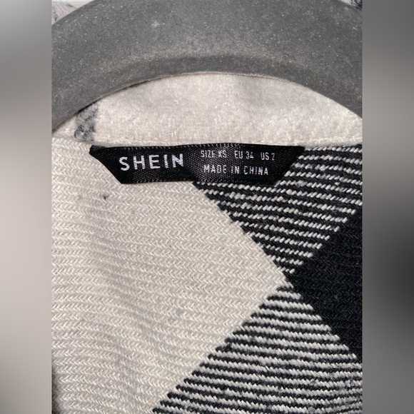 SHEIN Plaid Jacket, size XS. - Picture 3 of 3